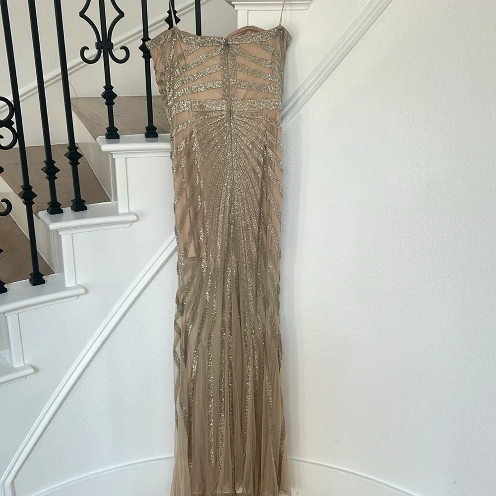 Rachel Gilbert sequins evening gown - Picture 8 of 9